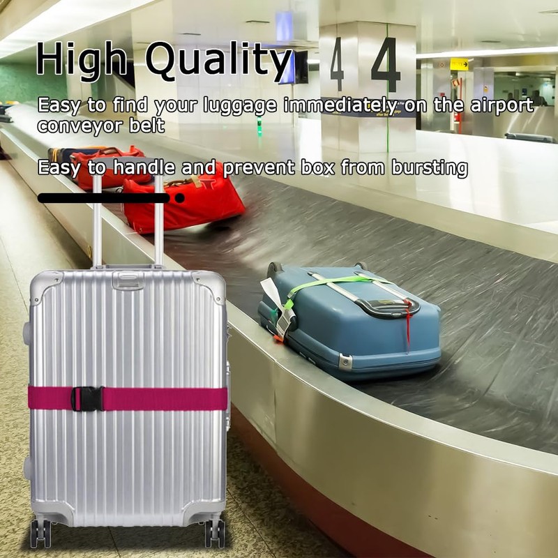 Tie Down Strap, Adjustable Nylon Strap, Car Luggage Straps, Heavy