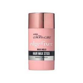 Kiss Colors & Care Cera En Barra Para El Cabello, 2,47 Oz (Melocotón Dulce): Peinado Sin Esfuerzo, Fijación Durante, No Grasoso, Sin Descamación, Biotina B7 Y Manteca De Claro 90 Onzas (Paq