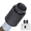 Niuaccess Vacuum Wine Stopper W/Pump, 2-Pack Wine Preservers Savers, Wine Bottle Sealer Blocker, Gifts for Wine Lovers | Reusable Wine Accessories, No Worry Waste Wine