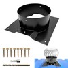 8 Inch Shipping Container Roof Vent Adapter, Corrugated Roof Vent