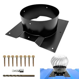 8 Inch Shipping Container Roof Vent Adapter, Corrugated Roof Vent Adapter