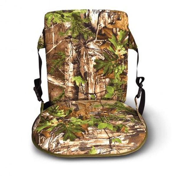 Hunters Specialties Durable Water-Resistant Lightweight Portable Outdoor Camo Foam Seat with Back & Straps