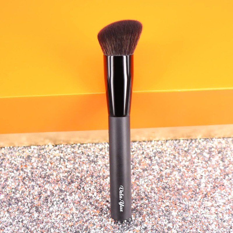 Vela.Yue Foundation Brush Cosmetic Brush Rounded Dome Angled Cut Brush