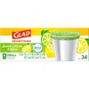 Glad Small Kitchen Drawstring Trash Bags, 4 Gallon, Febreze Sweet