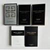 Givenchy Gentleman Cologne Perfume 5pc Sample Vials Spray Set