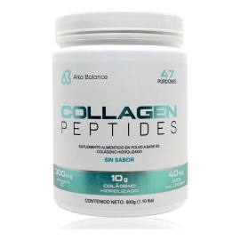 Péptidos Colágeno Hidrolizado Tipo I Sin Sabor 500 G Alka Ba