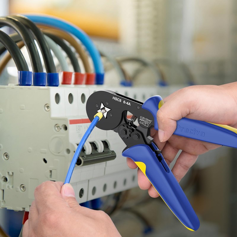 Preciva Ferrule Crimping Tool Kit with 2000PCS Wire Connectors, AWG23-7
