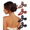4 PCS Bow Hair Clips Bow Claw Clip for Women