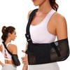 KONSEDIK Mesh breathable Arm Sling Shoulder Immobilizer for Men&Women,Medical Sling