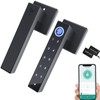 Fingerprint Door Lock,Smart Door Knob,Keyless Entry Door Lock with Handle,Biometric