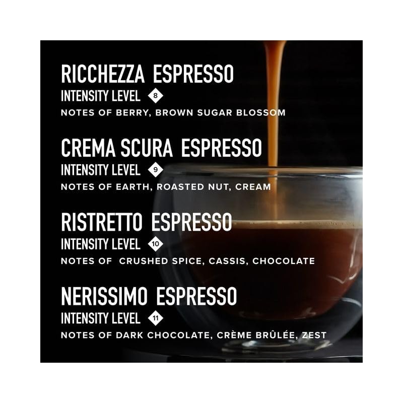 Peet's Coffee, Dark and Medium Roast Espresso Capsules Variety Pack,