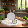 Silver Ravioli Dumpling Mold, 37 Holes Metal Ravioli Maker, Russian