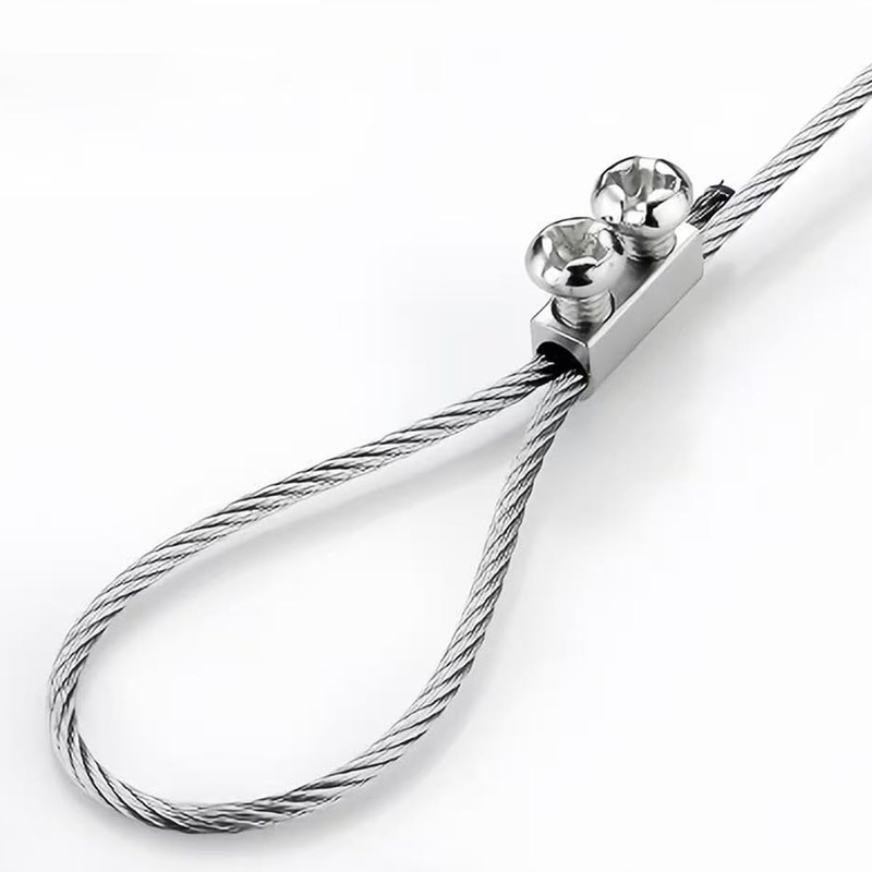 40 PCS Wire Rope Clips with end Screw Stopper I