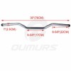 OUMURS 1" Chrome Tracker Handlebars Drag Bar For Harley Sportster