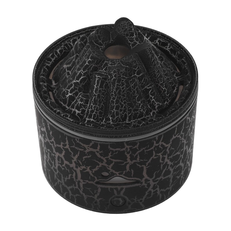 Volcano Diffuser 5V 180ml Relaxing Auto Off Warm Atmosphere Flame
