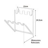 Yamazaki Industries 7133 Grocery Bag Hanger Tower, White