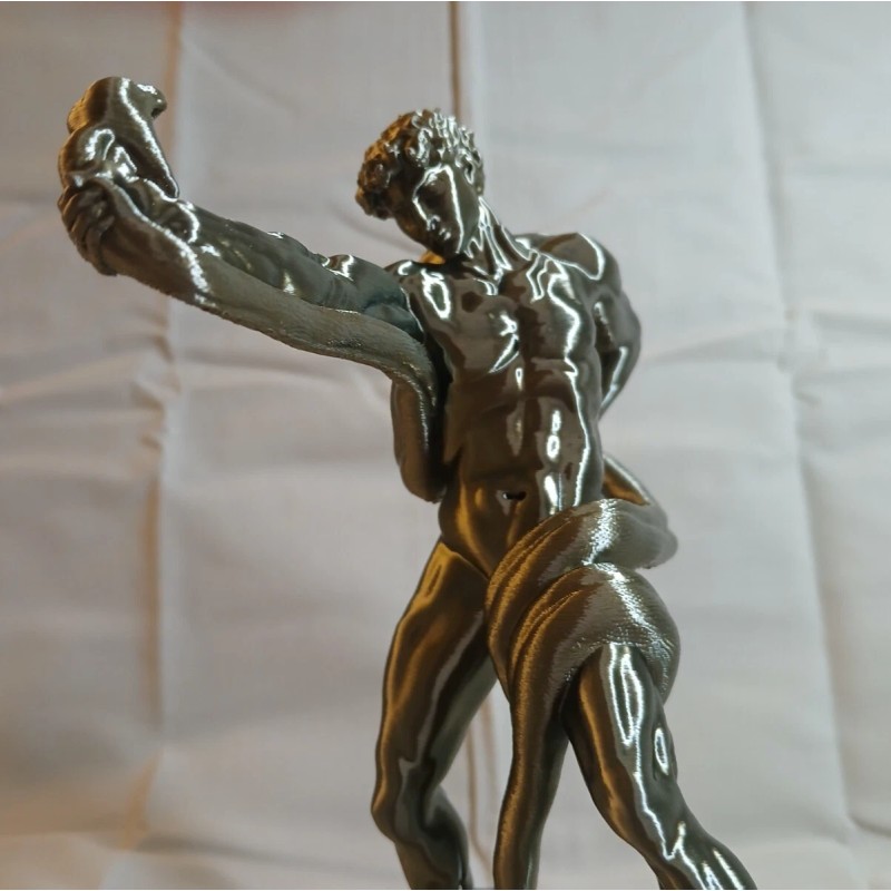 Frederic Leighton Classical Sculpture Athlete Wrestling A Python ( 7