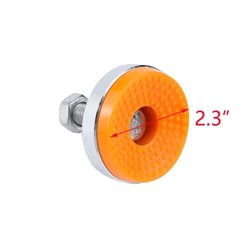 T Tulead M12 x 50mm Adjustable Leg Leveler Feet Carbon