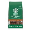 Starbucks Ground Coffee, Medium Roast Hot or Iced Coffee, Decaf
