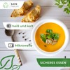 Love Nature Disposable Soup Bowls, 500 ml, Made of Sugar