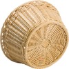 Saleen Basket Round Ø25x11,5 cm in Light Beige, polypropylene 25