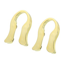 GLOKUUCA Wine Foil Cutter - 2 Pack Foil Remover Wine Bottle Opener Accessory Cut Tool Fits for Wine Bottles Top Foil - Stainless Steel Blades Foil Remover - (Gold Tone)