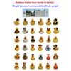Rubber Duck Biker, Waddlers Brand Rubber Ducks That Float Upright-Toy