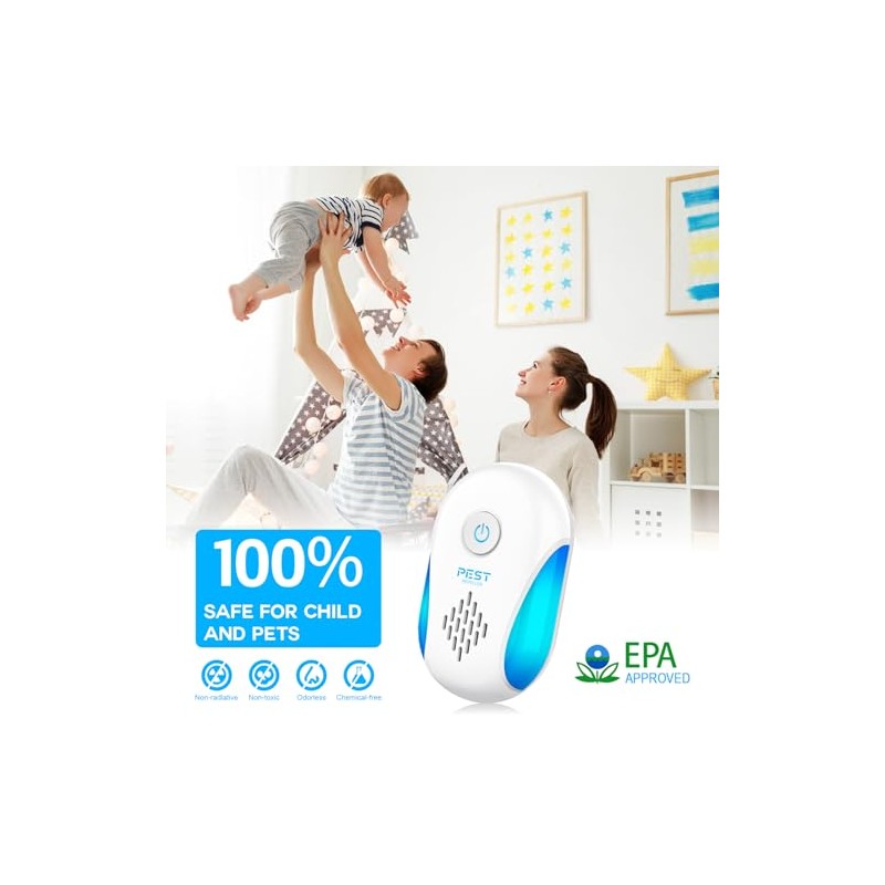 Upgraded Ultrasonic Repeller 6 Packs