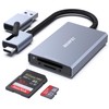 BENFEI SD 4.0 Card Reader, USB-C/USB-A 2-in-1 Memory Card Reader,