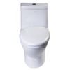 EAGO R-346SEAT Replacement Soft Closing Toilet Seat for TB346, White,