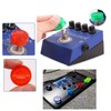 Jiayouy Guitar Effect Pedal Footswitch Toppers Foot Nail Cap Protection