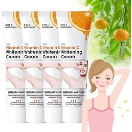 Leche Con Colageno Crema Aclarante, Crema De Leche Con Colageno Aclarante, Crema Leche Con Colageno Aclaradora Crema Aclarante Boen, Whitening Cream For Sensitive Areas, Armpit, Neck, Knees, Private Parts (4PCS)