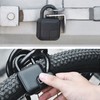 Fingerprint Padlock Waterproof Safety Electronic Lock for Door Suitcase Gym