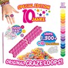 CRAZE loops Rainbow Studio - Loom Bands XXL Set with