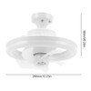 Demiawaking Fan LED Ceiling Fan with Lighting, Universal E27 LED