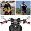 KYSUN 1 Pair Rubber Handlebar for Motorcycle, 22mm/24mm Motorcycle Handlebar