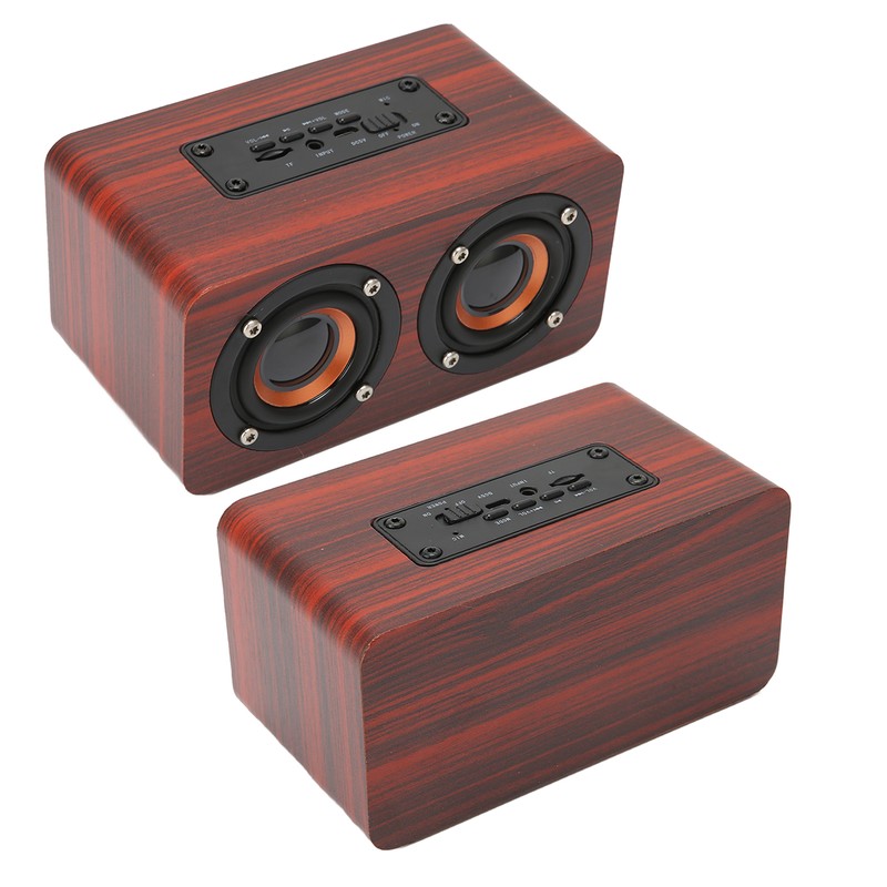 Retro Bluetooth Speaker Built in Mic Portable Wireless Speaker Supports