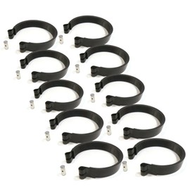 ACTIVLIFE for (Pack of 10) 4" Brake Bands & Cable Pins fit Go Kart with 4-3/16" OD Brake Drum