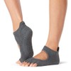 toesox Women's Bellarina Half Toe Grip Socks - Non-Slip Pilates