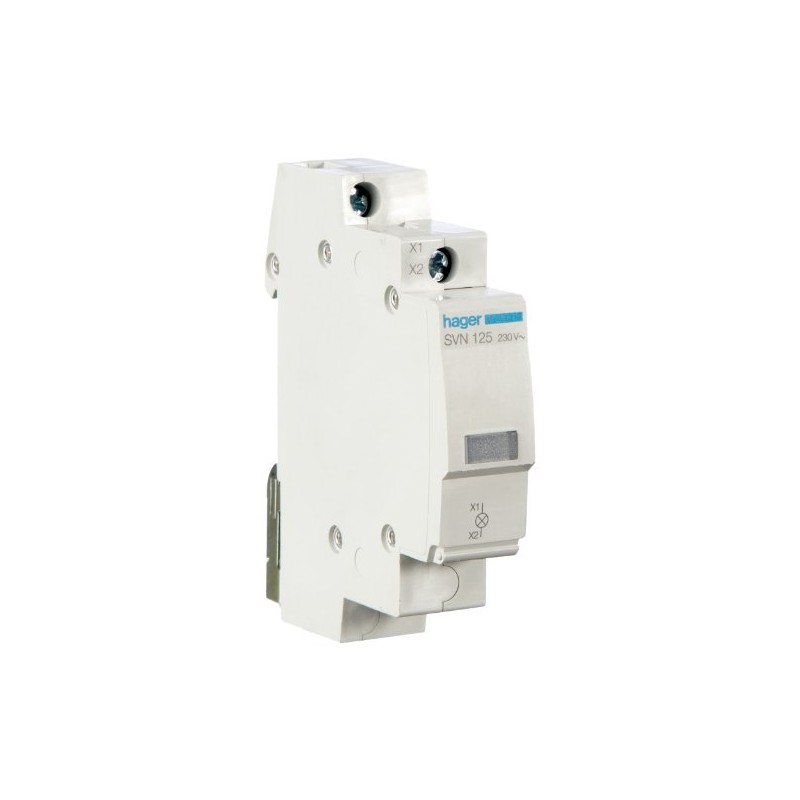 Hager colourless 230 V-pilot, max 0.9w