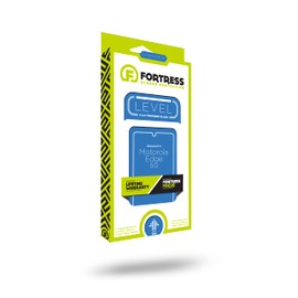 Fortress Tempered Glass Screen Protector for Moto Edge 5G 2021 with Installation Tool - Bubble-Free, Scratch Resistant, Ultra Thin, Impact Protection [Lifetime Replacements]