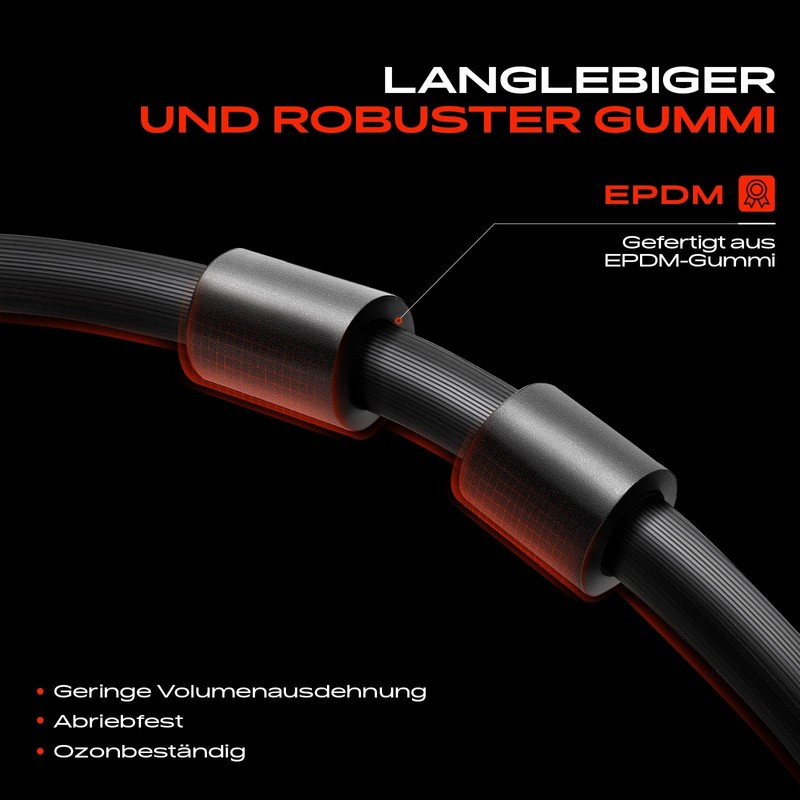 Frankberg Front Brake Hose, Brake Hoses, 410 mm, Compatible with
