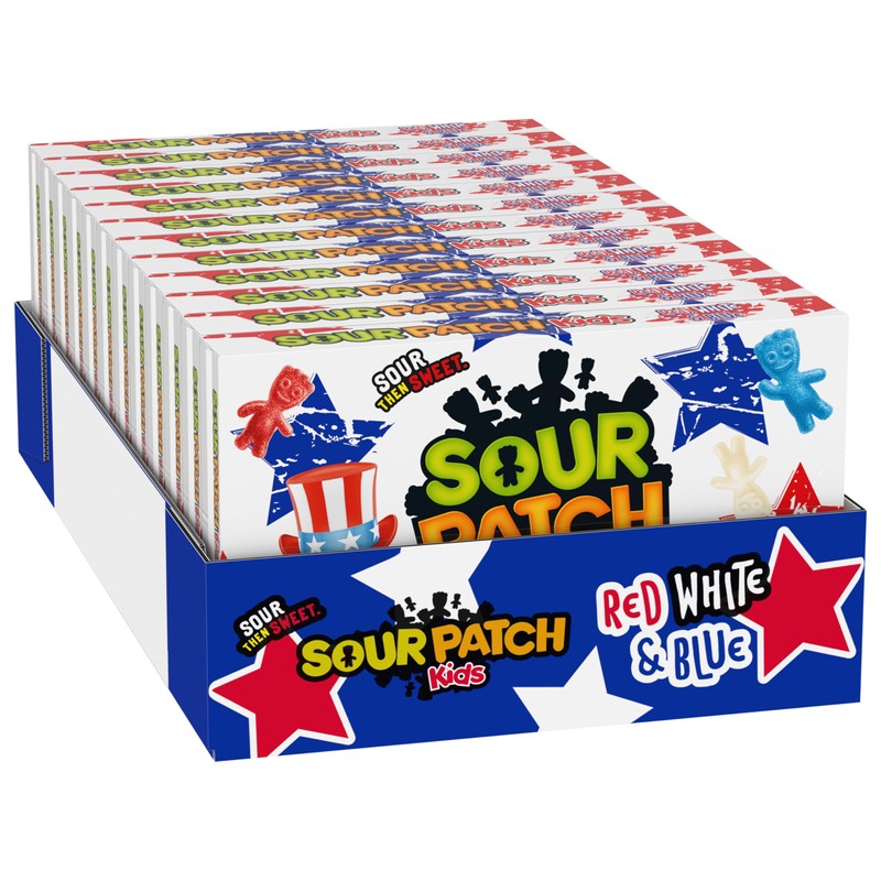 SOUR PATCH KIDS Red, White & Blue Soft & Chewy