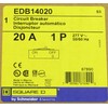 EDB14020 1P 20A 277V BOLT-ON MINATURE CIRCUIT BREAKER
