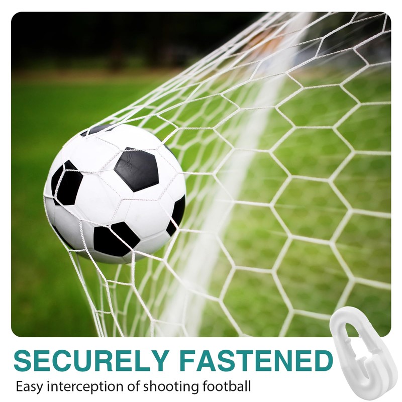 Asheyya 40PCS Football Goal Net Clips, Soccer Goal Accessories Plastic