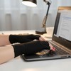 SaveSooo Fingerless Gloves, Cotton, Fingerless Gloves, Thin, Fingerless Cotton Gloves,