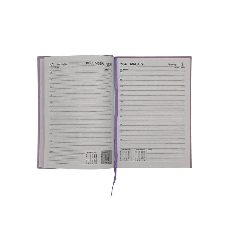A5 Day To View Diary 2026 | 1 Day Per