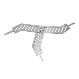 Nicear Portable Comb Teeth Pick Set 3 in 1 Tool Stainless Steel Picking Kit Multifunctional Hand Tool For Firefighter Emergency