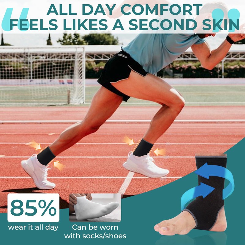 NEOtech Care Ankle Support - Elastic & Breathable - Medium