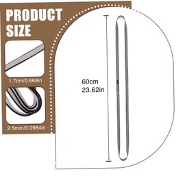 Climbing Sling 5PCS 17mm Polyester Climbing Aider 21.6kn Heavy Duty Rock Sling Runner Webbing Straps for Outdoor, Rappelling, Swing, Yoga Hammock Stick Straps Rock